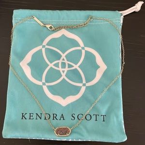 Kendra Scott Gold Toned Druze necklace